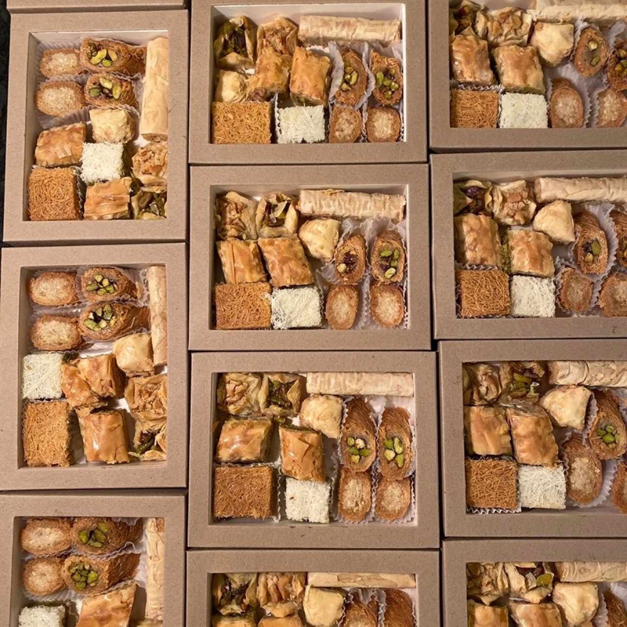 Caja mixta de Baklavas