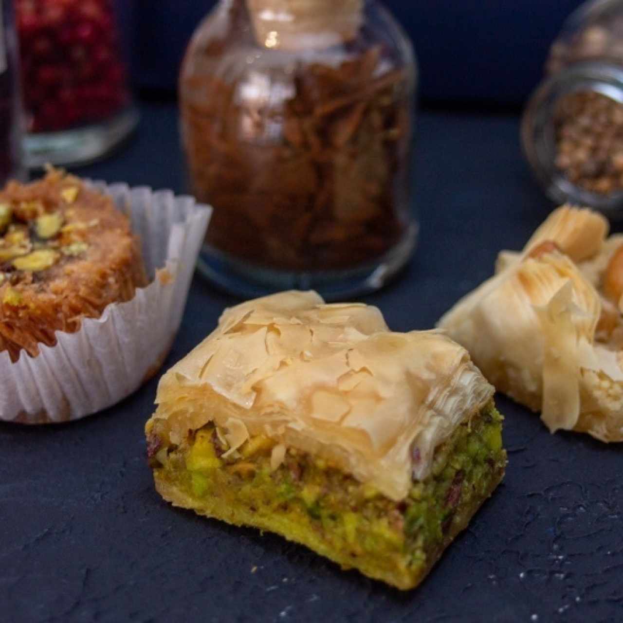 baklava tradicional de pistacho