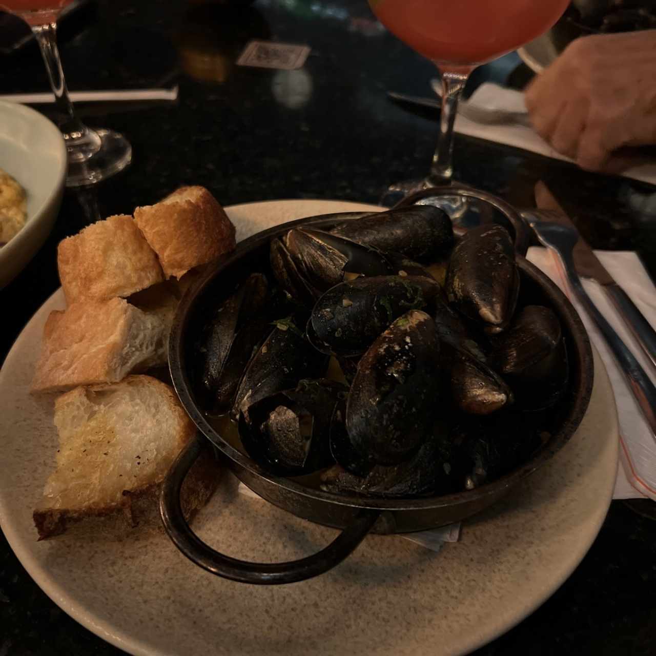 Mejillones a la diabla