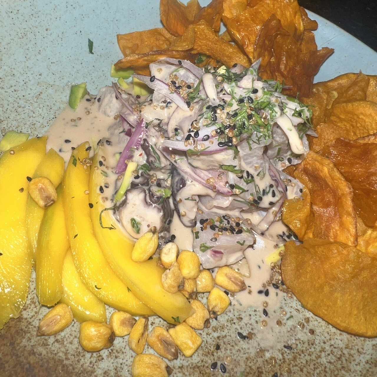 Ceviche nikkei 