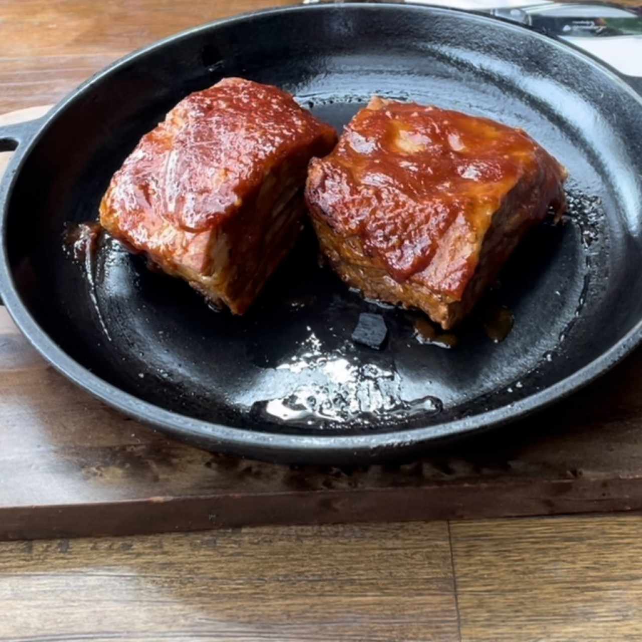 Costillas en coccion lenta 