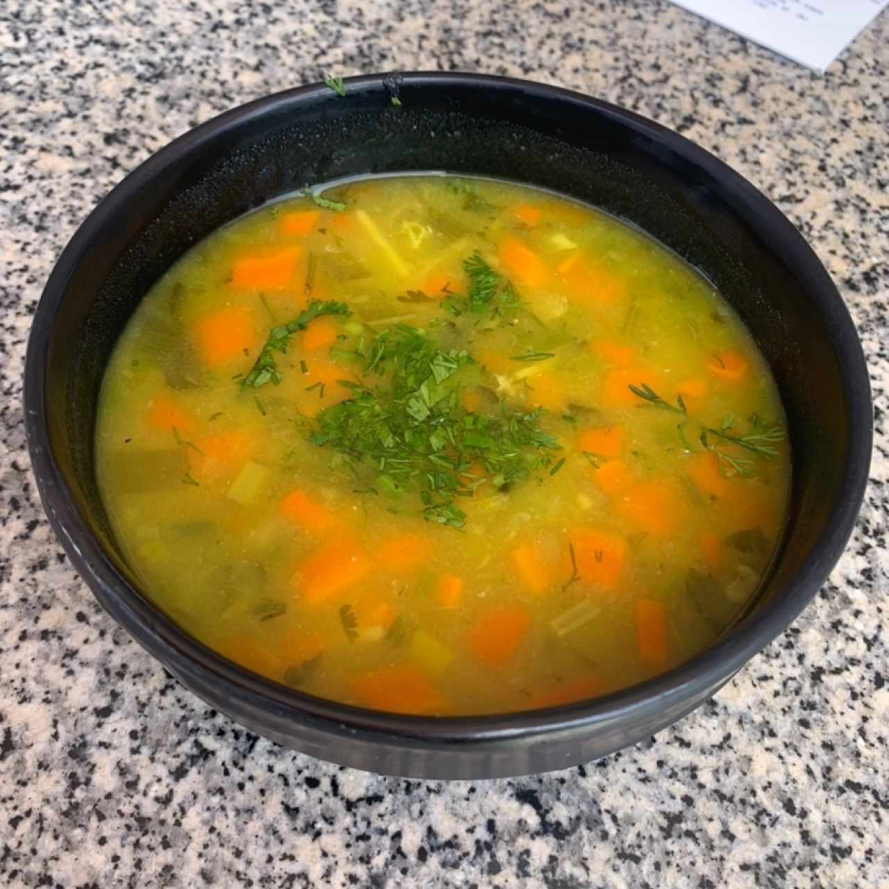 Sopa de verduras