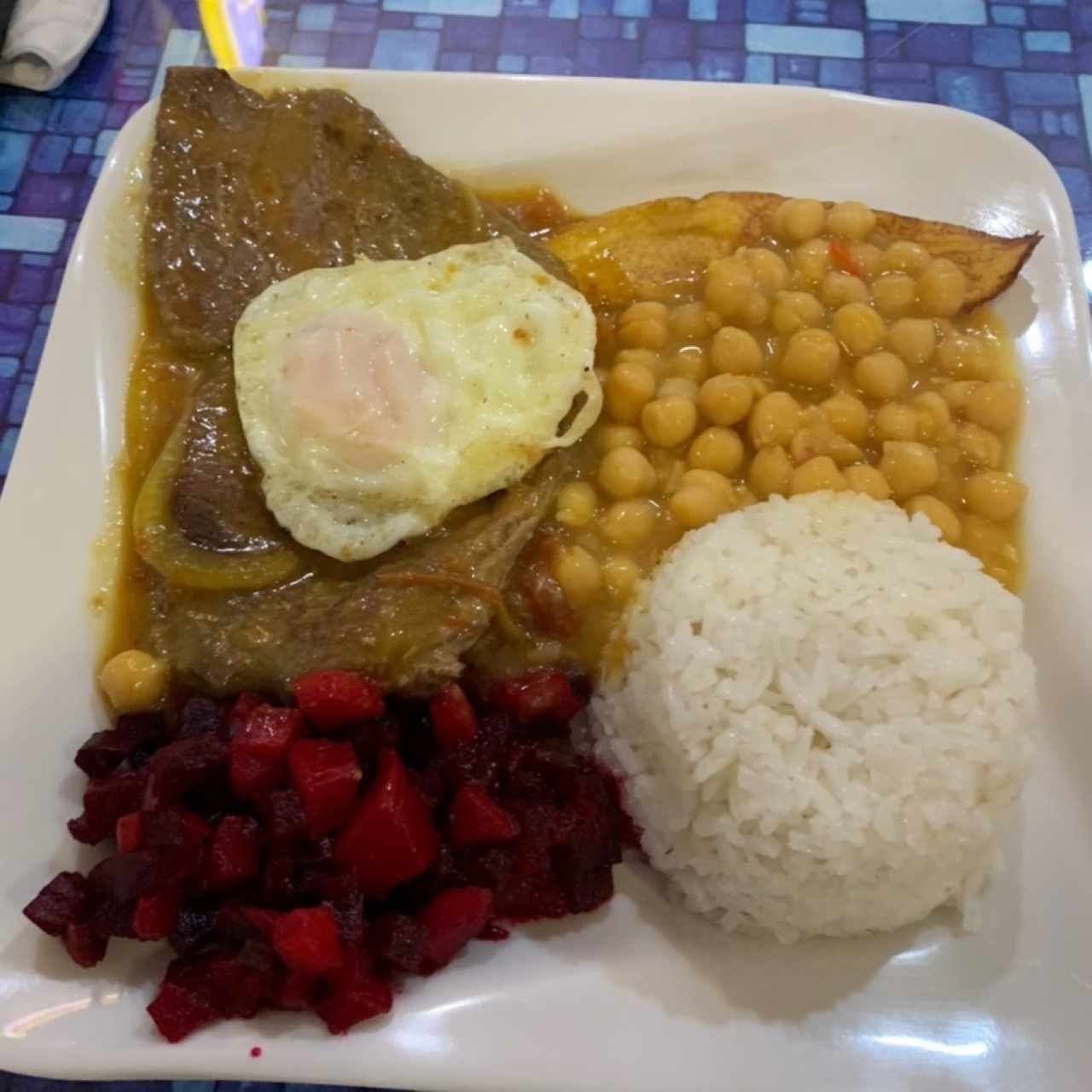 Bistec a caballo