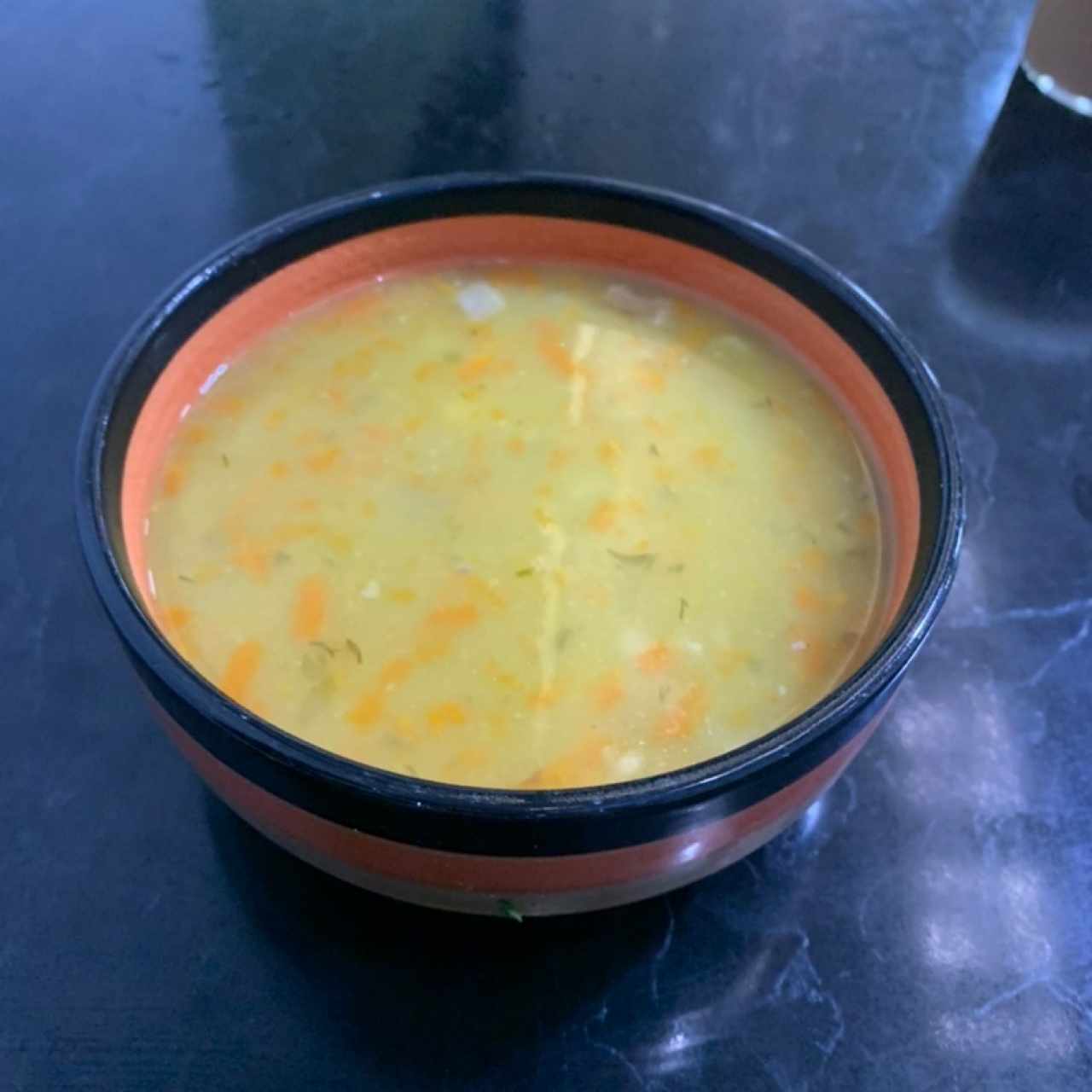 Sopa de entrada