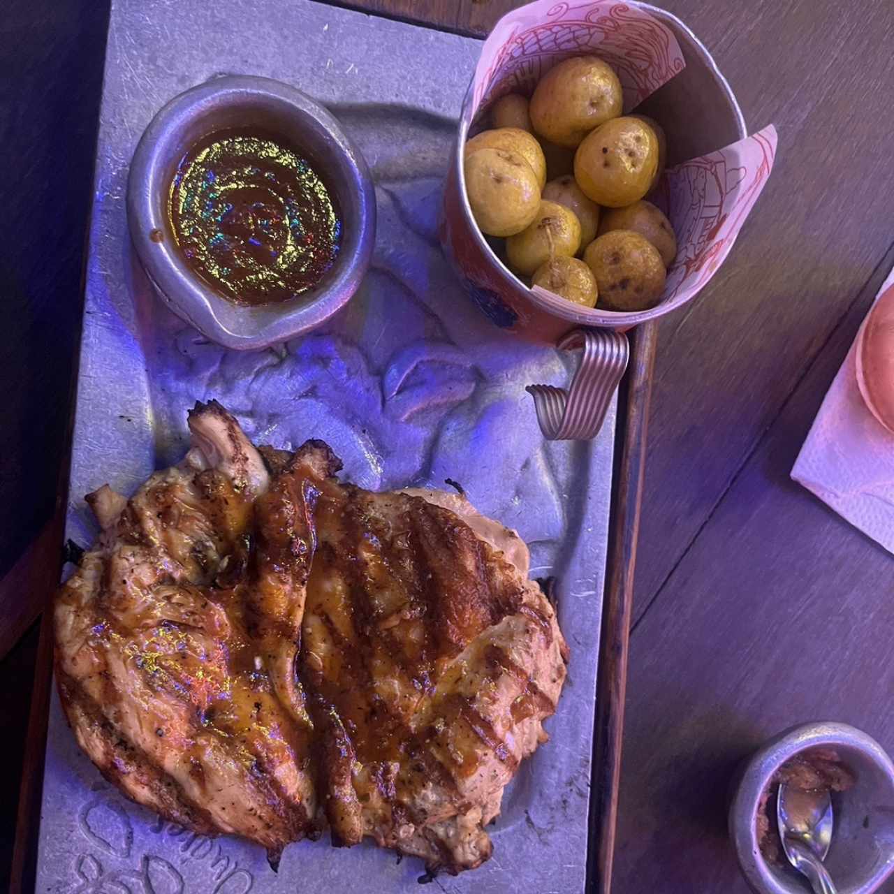 Pollo a la plancha