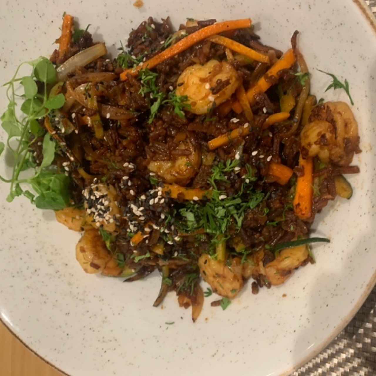 Camarones thai