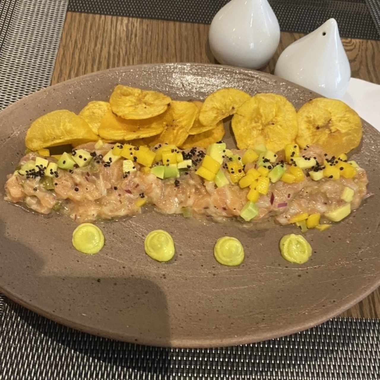 Tartar de salmon 