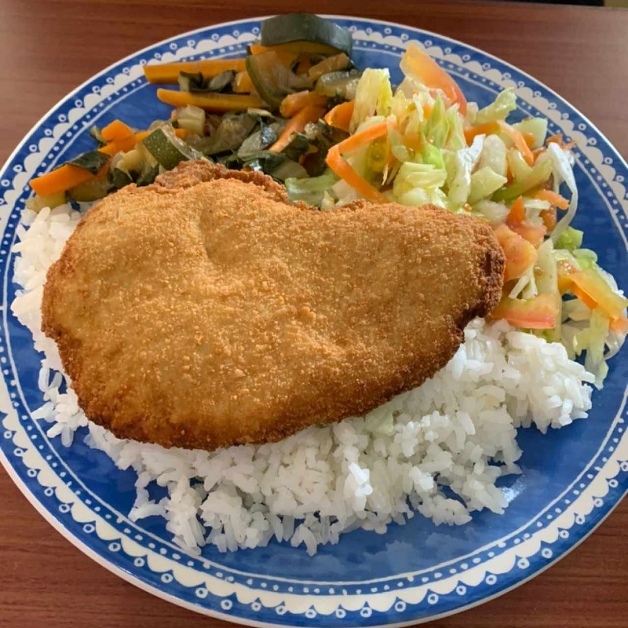 Pollo y acompañantes 