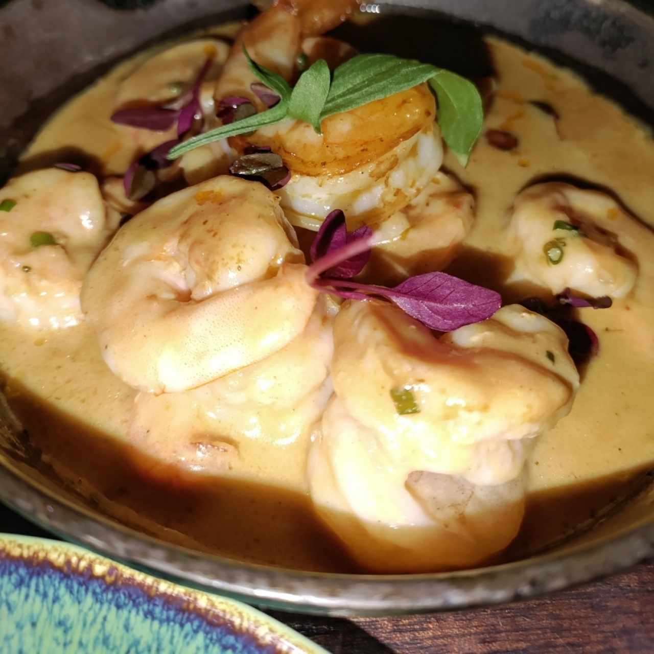 Louisiana style BBQ shrimps