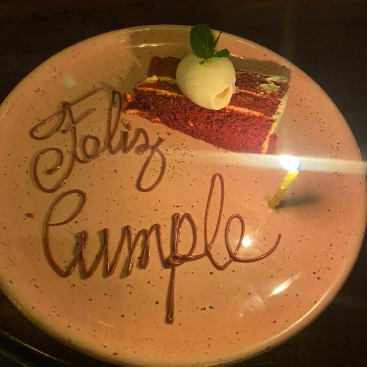 Cortesia de cumpleaños 