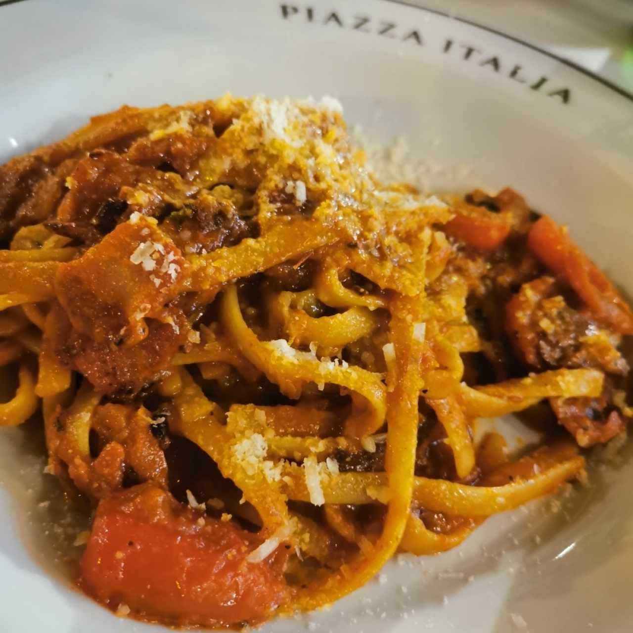 A la amatricciana