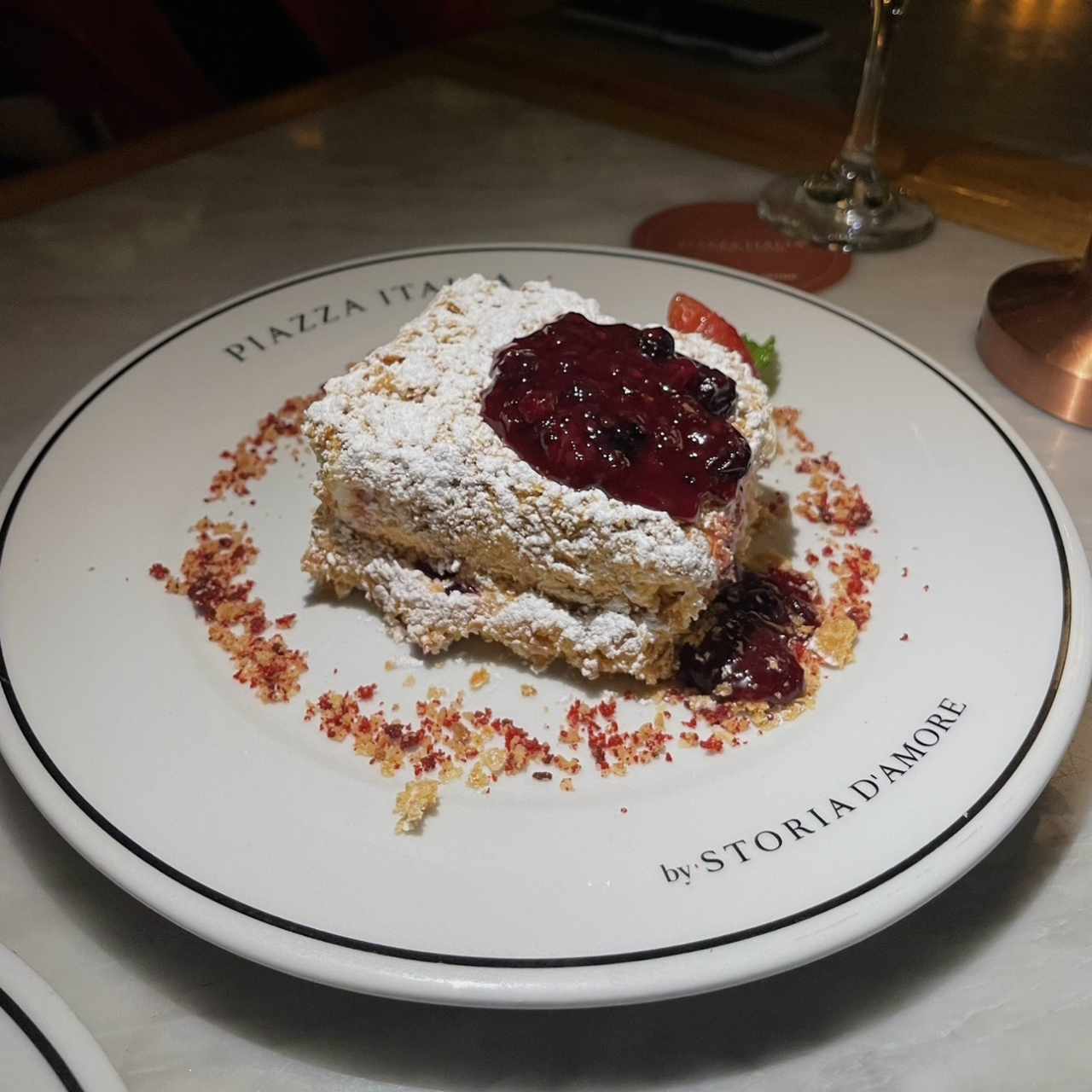 Millefoglie Frutti di bosco