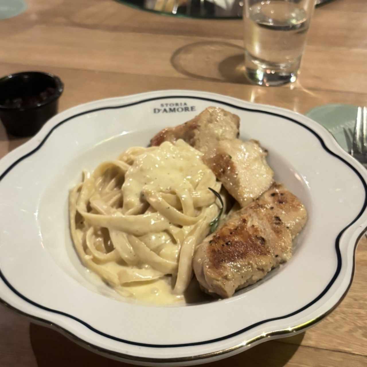 Fetuccine de Pollo 