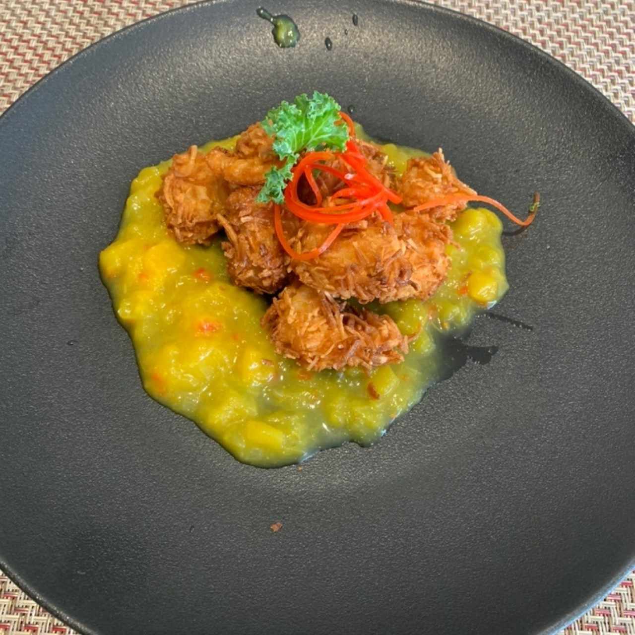 Camarones apanados 