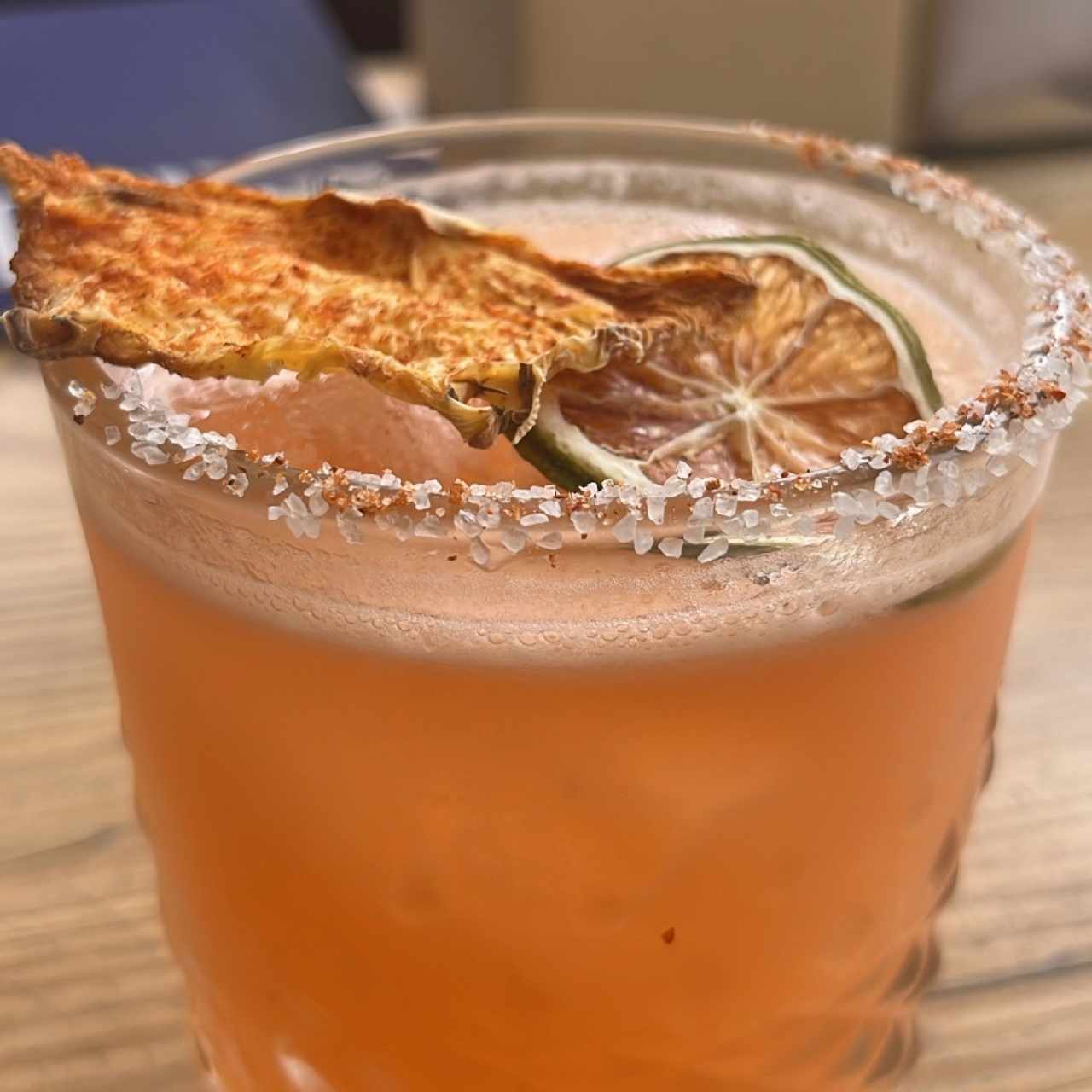 Margarita con piña tatemada 