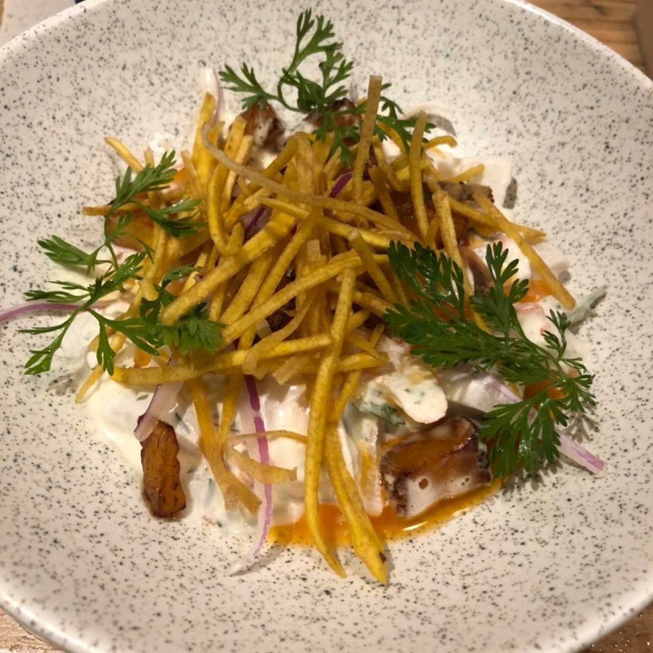 Ceviche cremoso