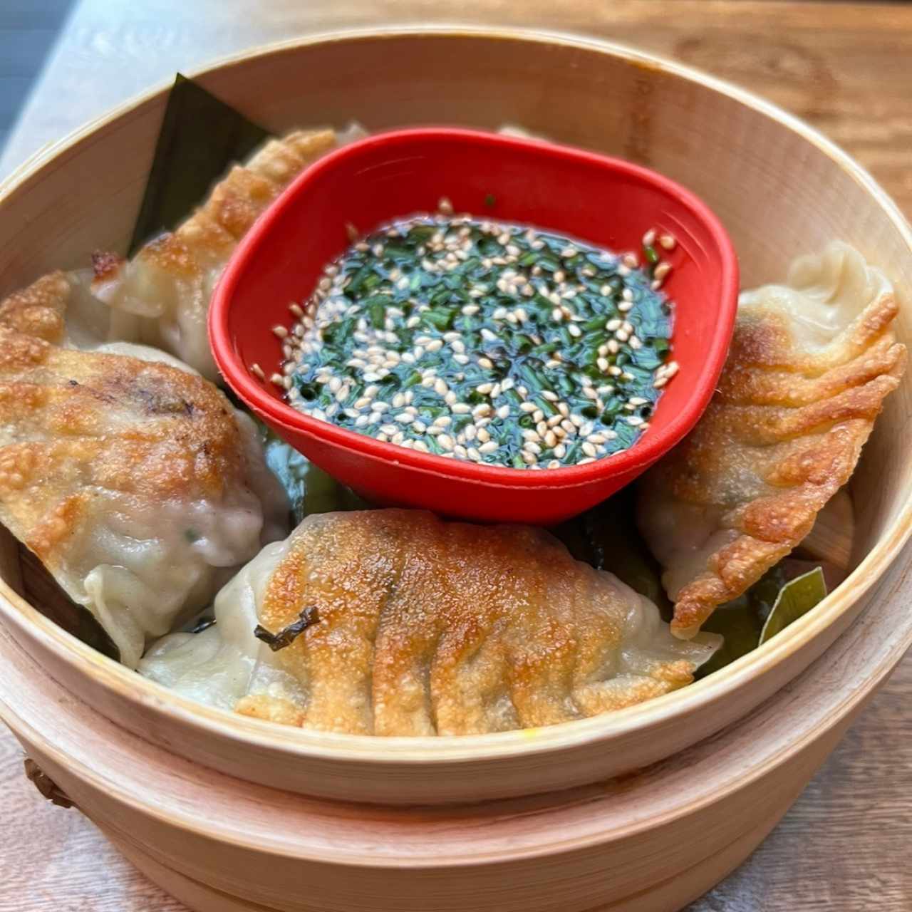 Gyozas de cerdo
