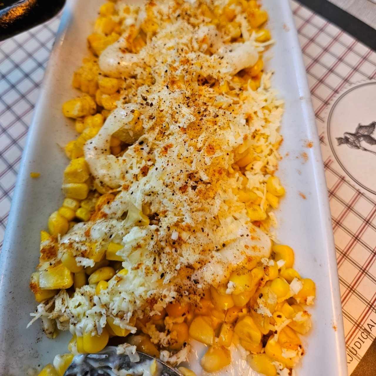 Maíz asado