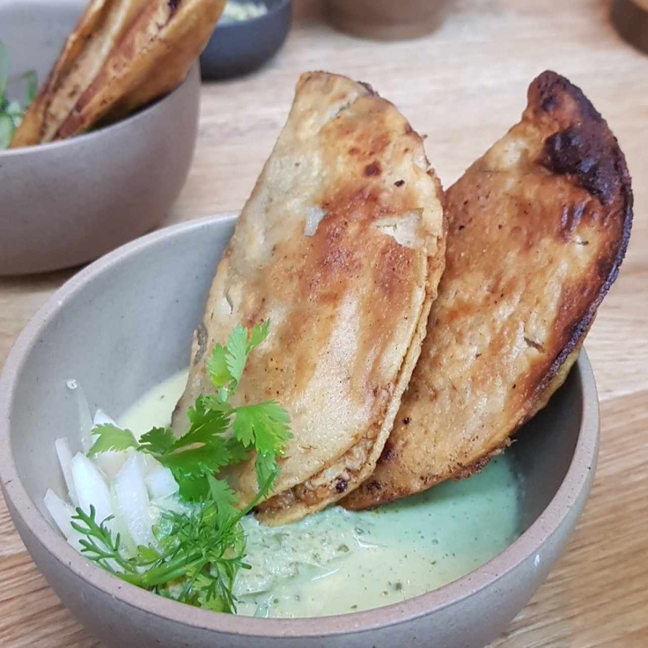 Tacos de jaiba 