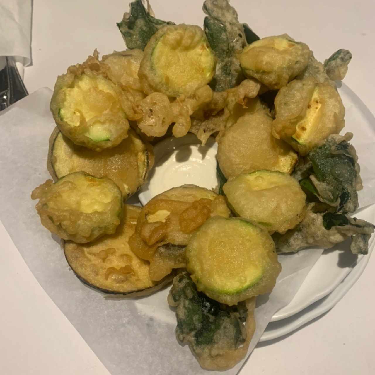 Verdure fritti in pastella
