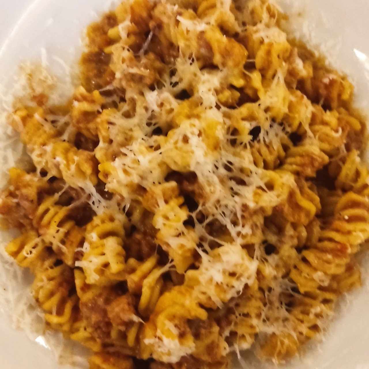 Fusilli - Con ragú de cerdo y bondiola