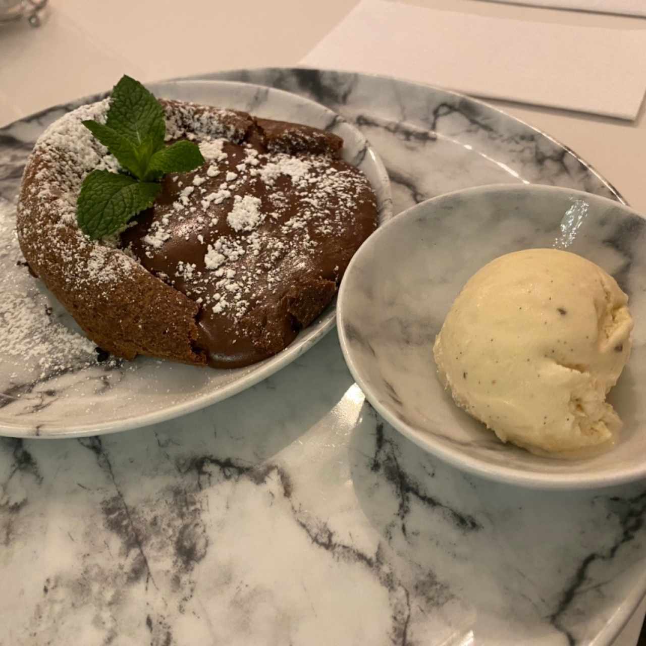 Volcan de nutella