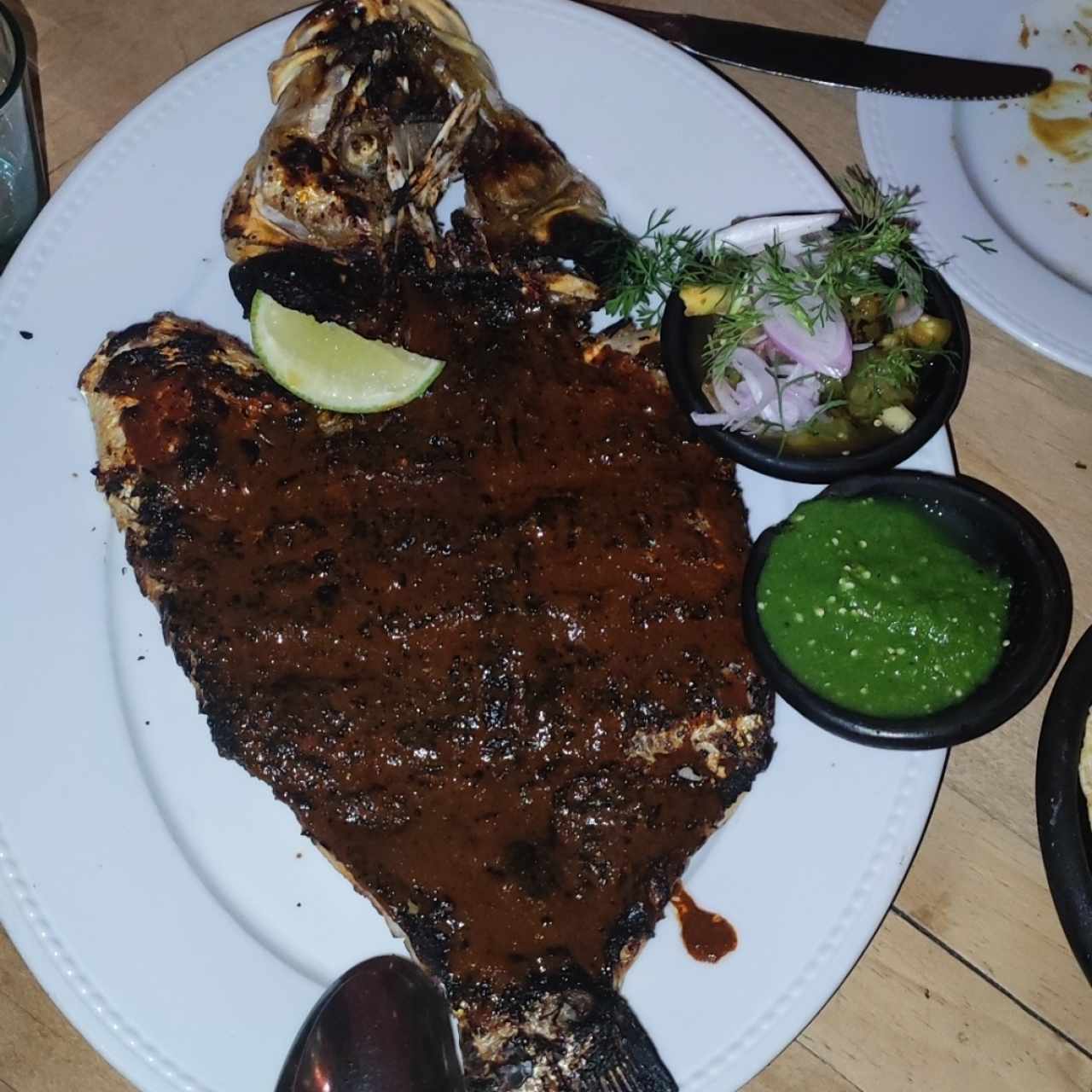 pesca a la brasa 