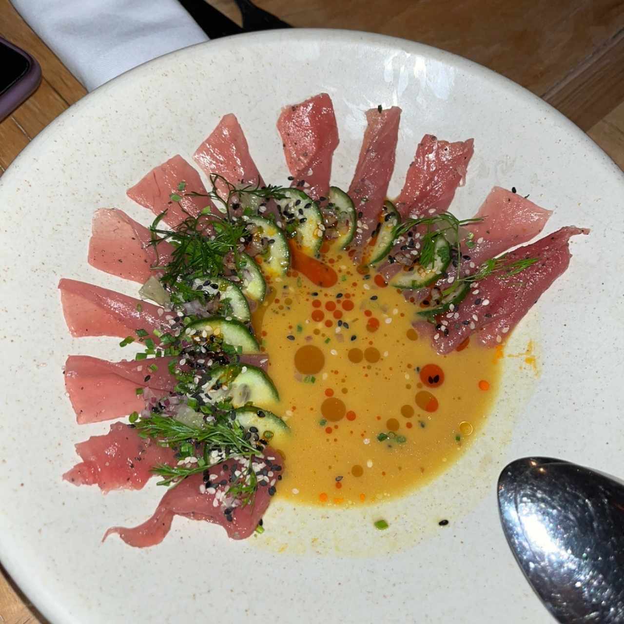Tiradito thai
