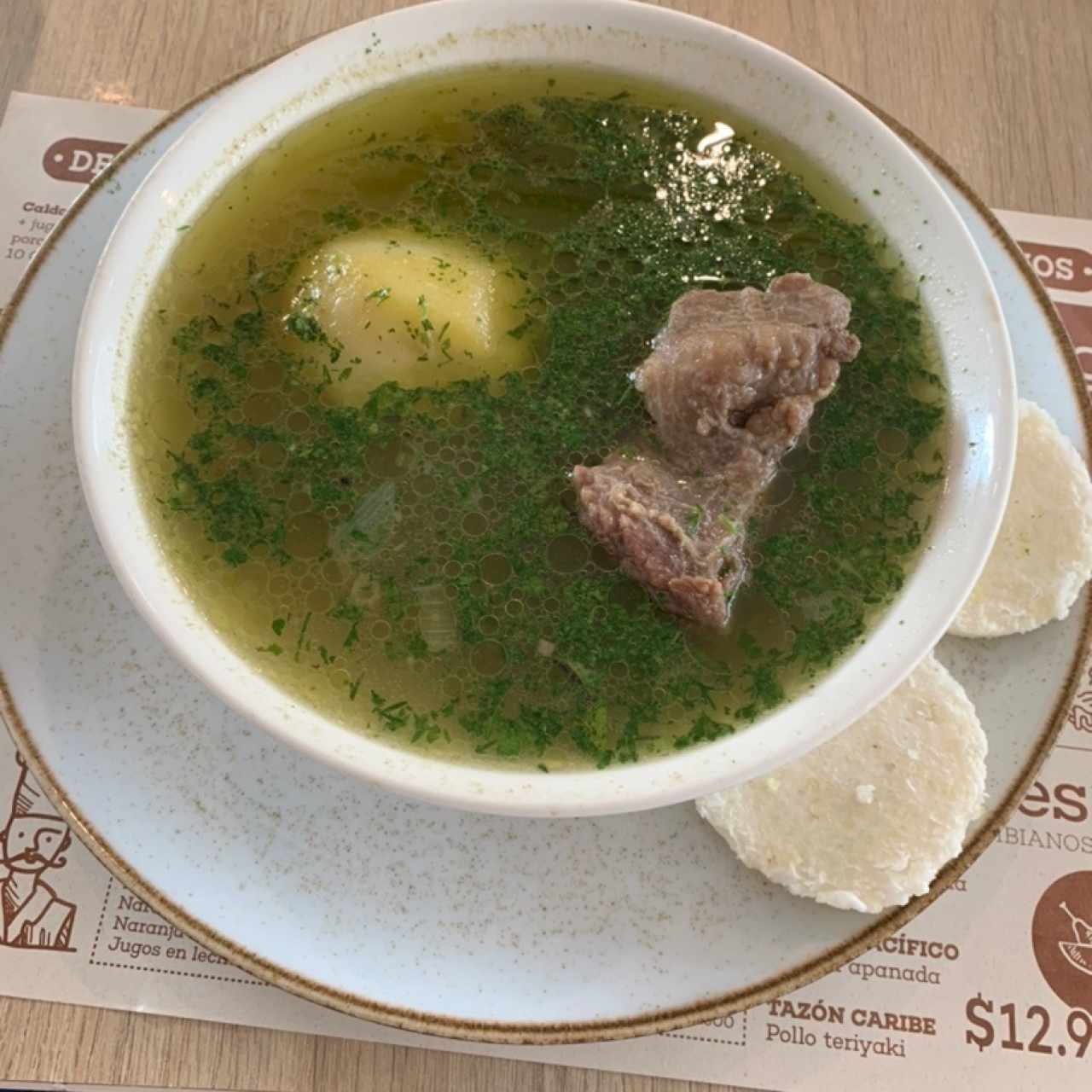 Caldo de costilla