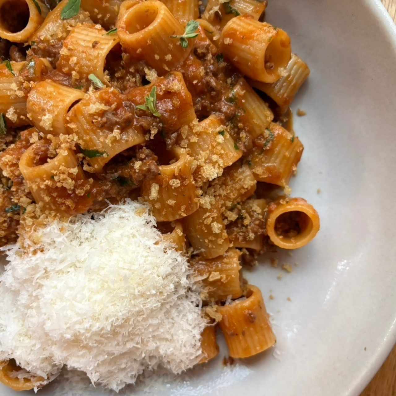Pasta con pato