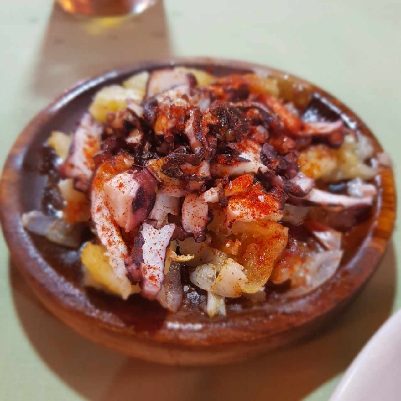 Tapa de pulpo a la gallega