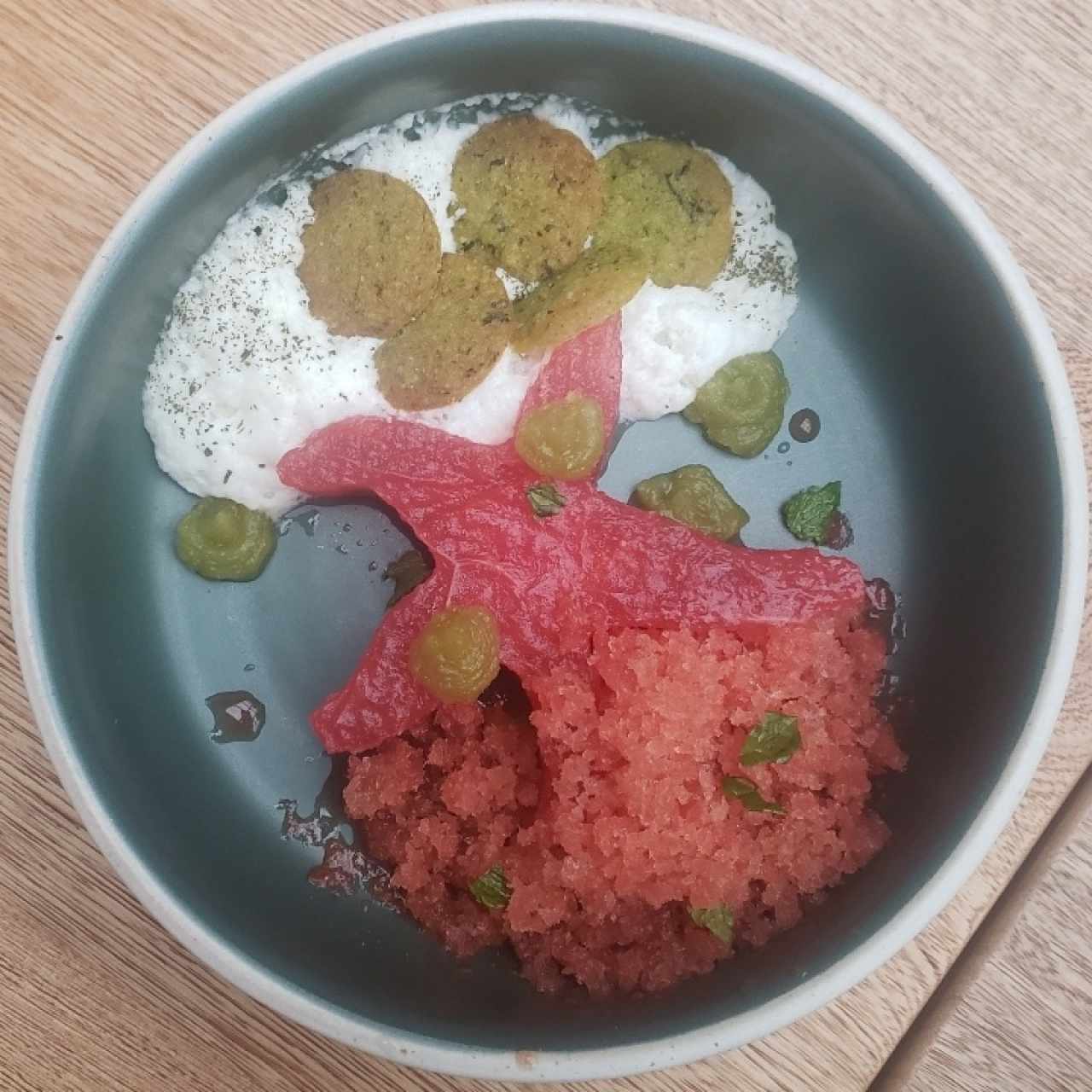 Sandia, Cabra, Hierbabuena 