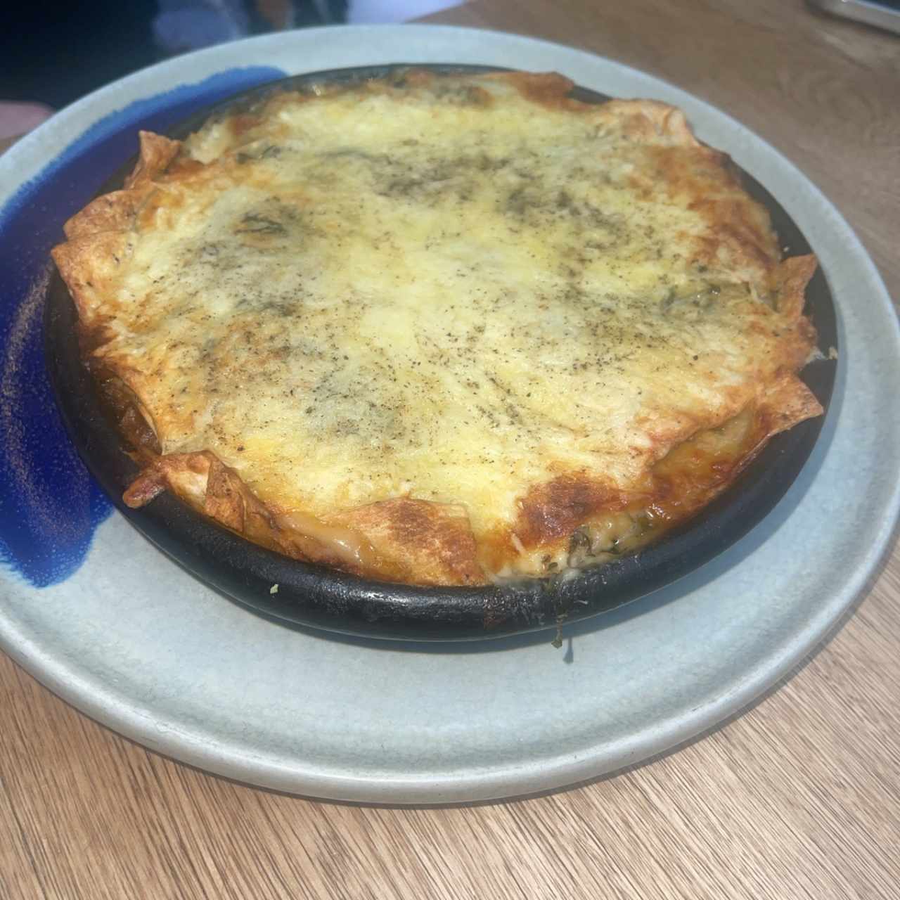 Lasaña de pescado 