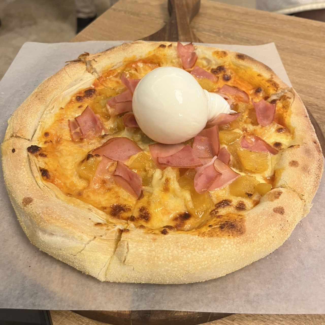 Pizza hawaiana