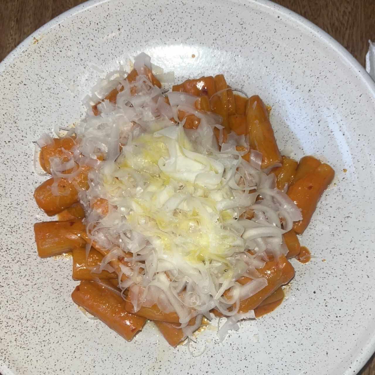 Spicy rigatoni 