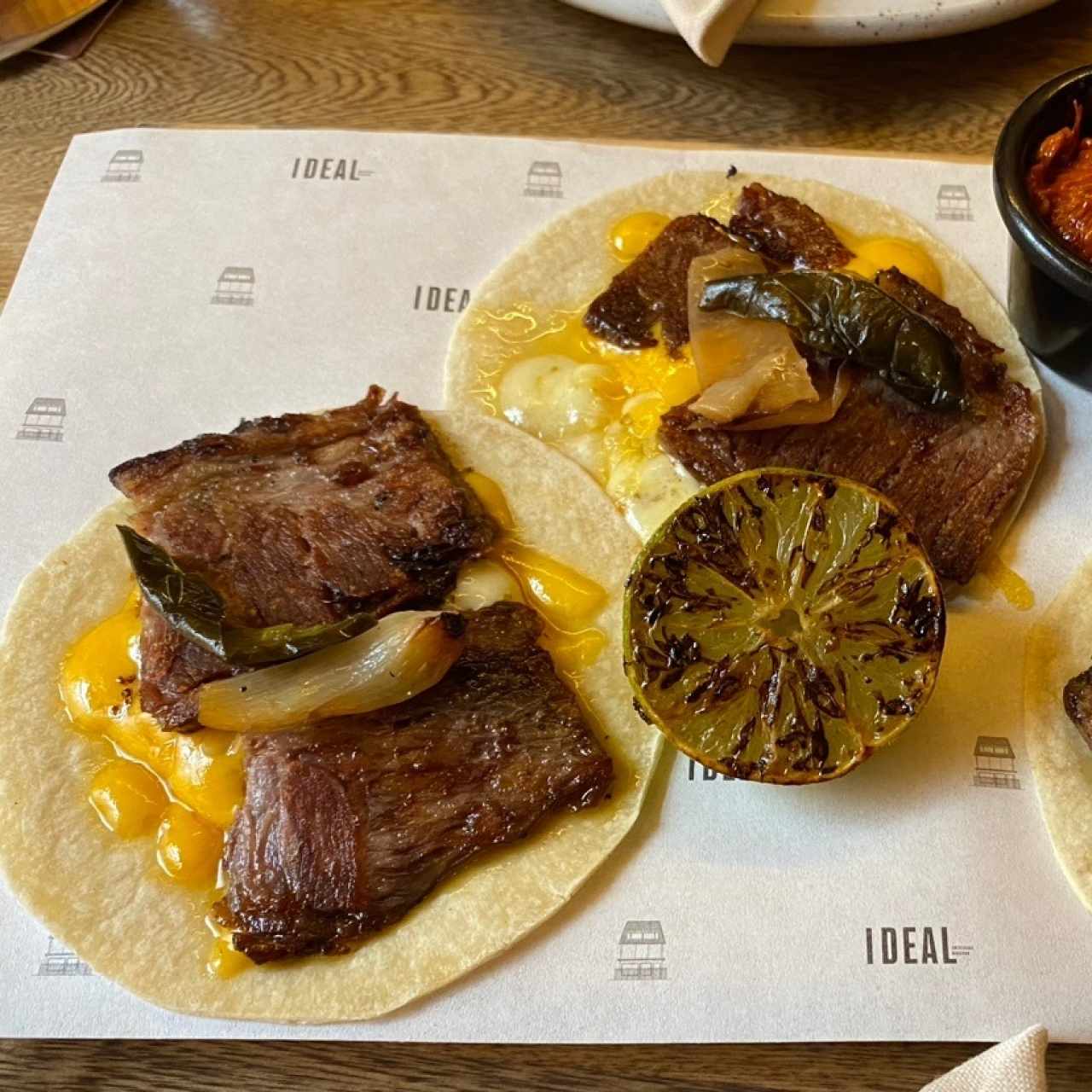 Taco de brisket