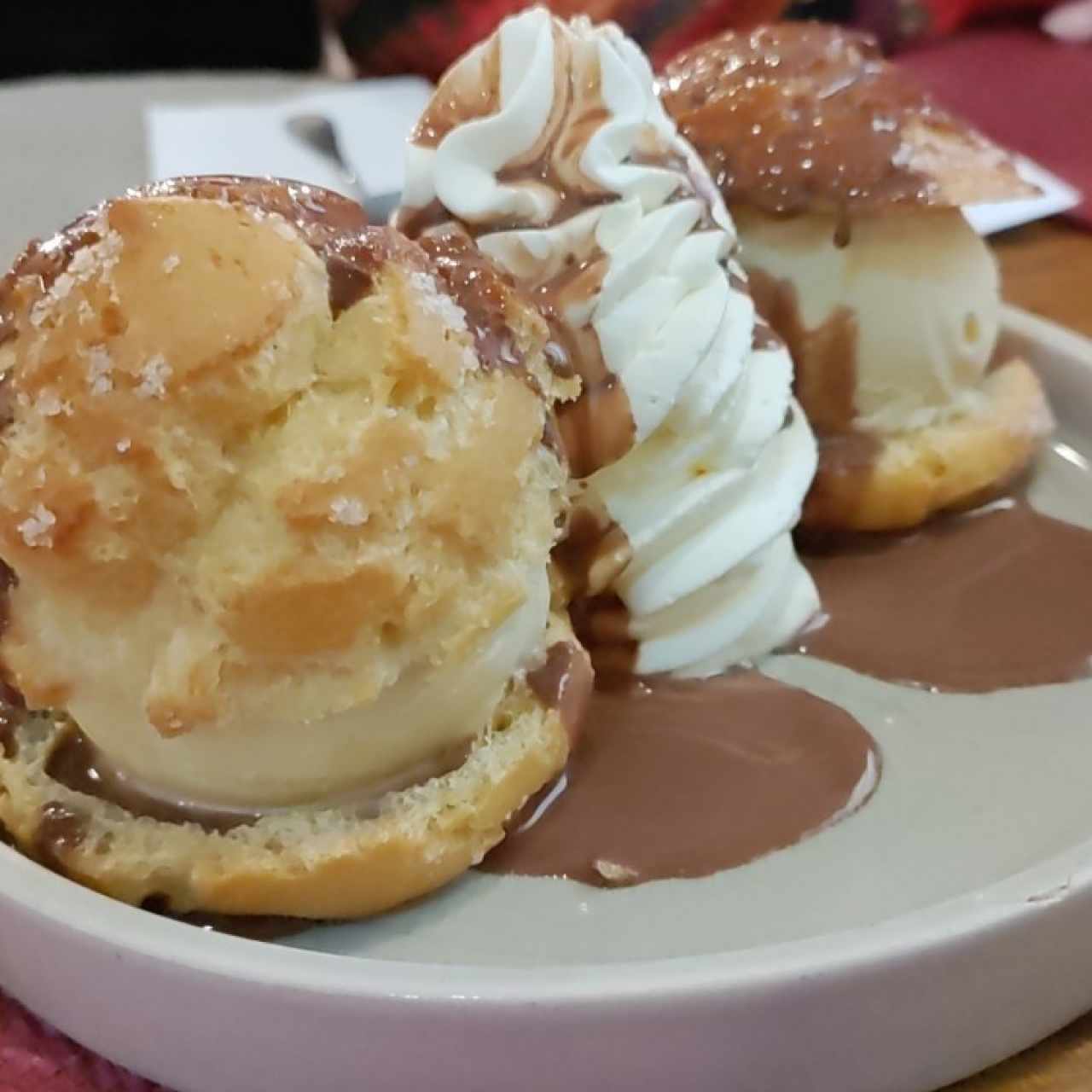 profiteroles 