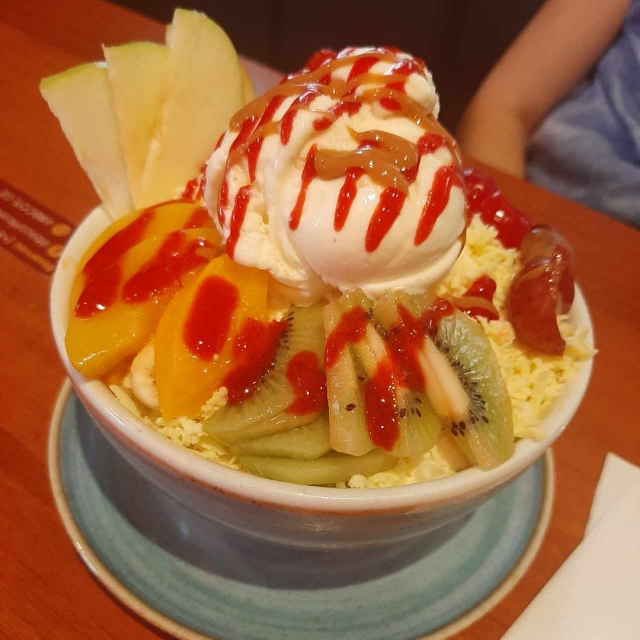 Ensalada de frutas especial.