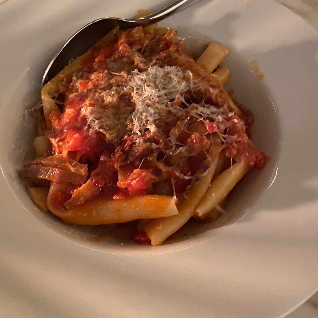 Pasta a la amatricciana