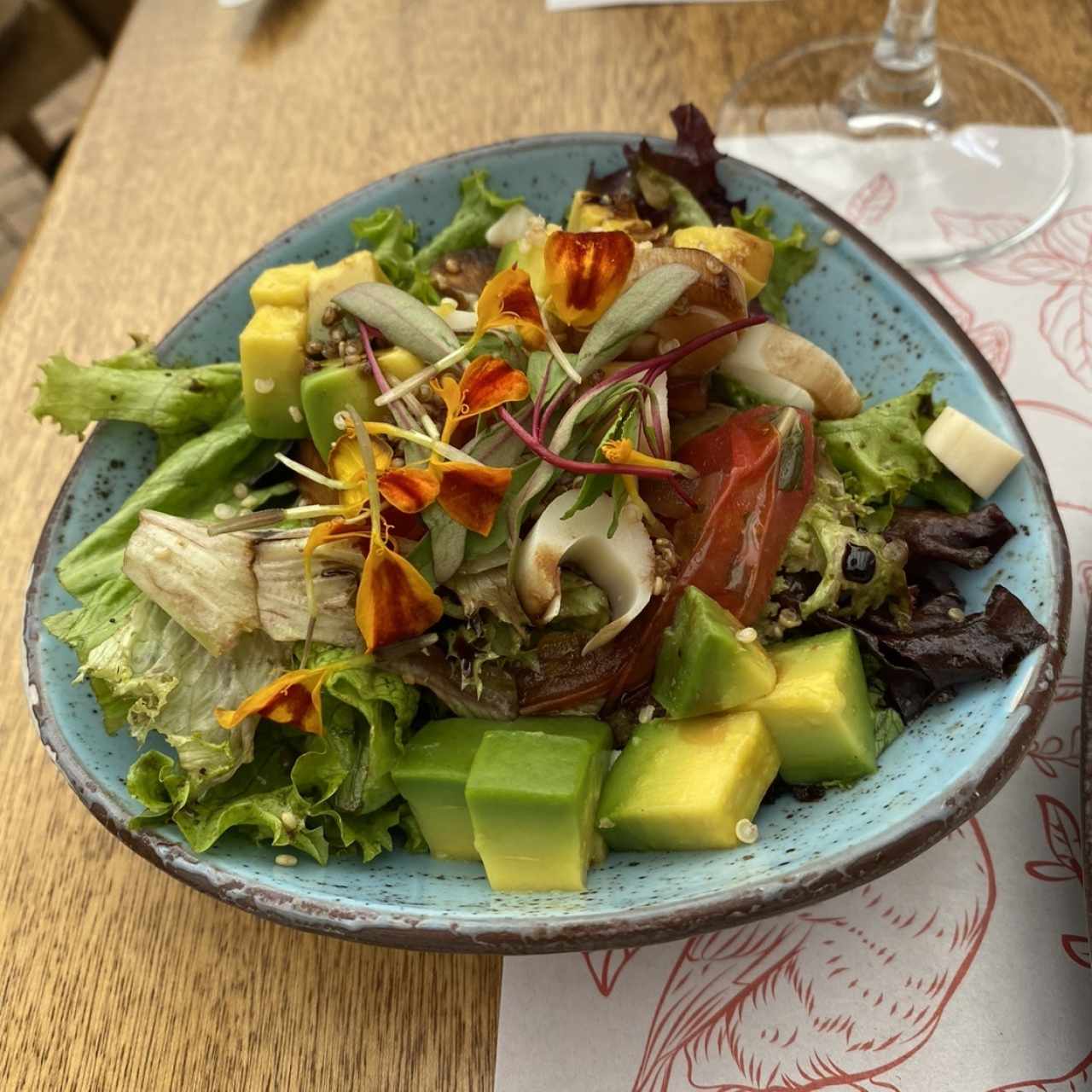 Acompañamiento de ensalada
