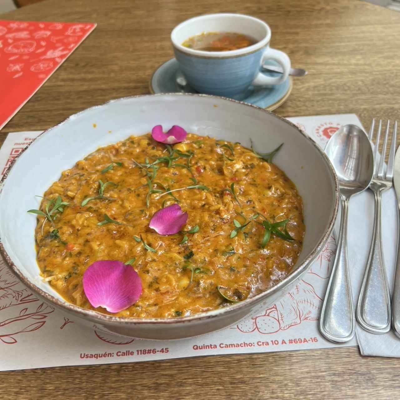 Arroz caldoso del pacifico 