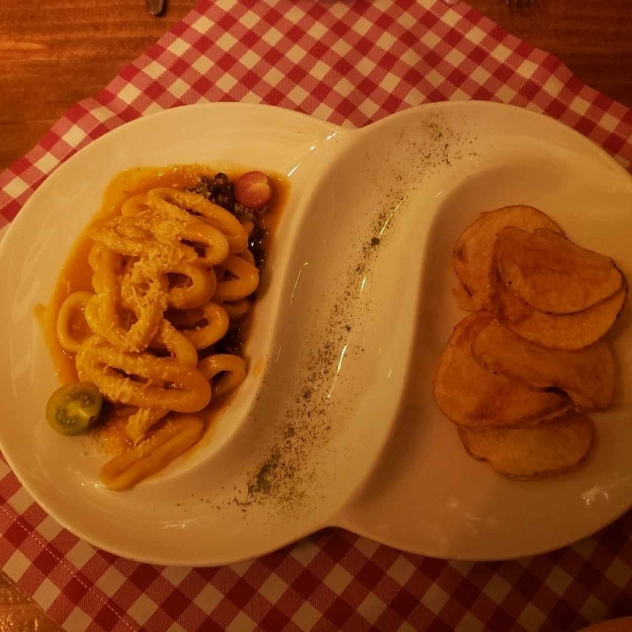Calamari Salsa Picante