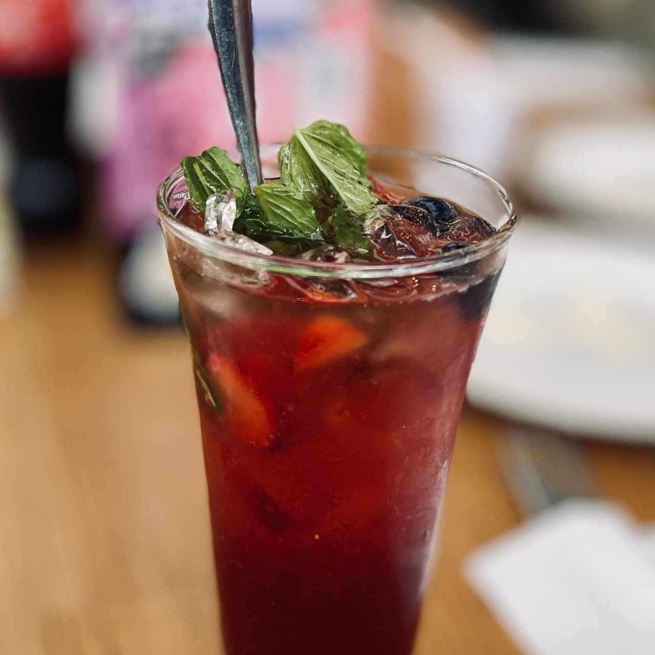 Soda Frutos Rojos 