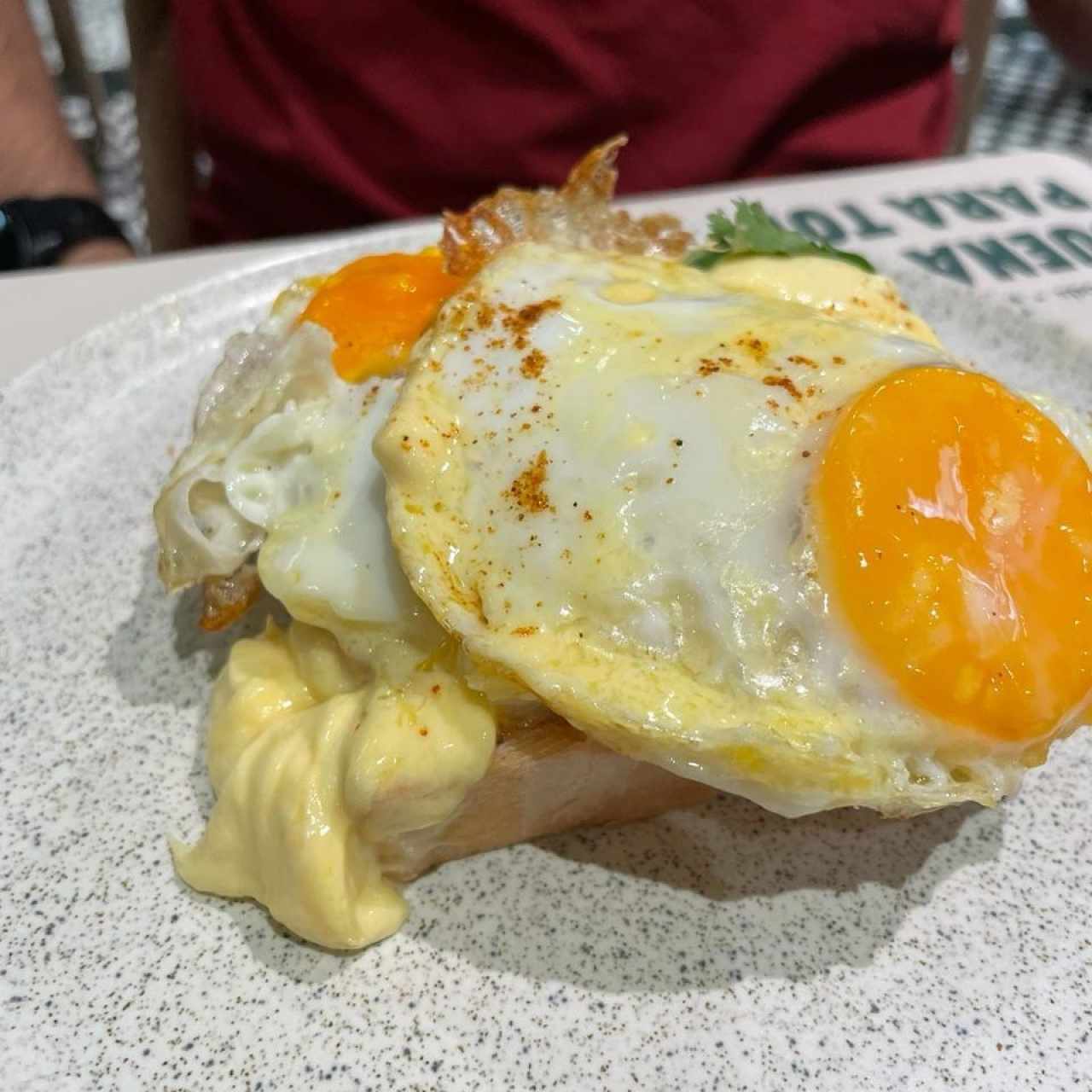 Tostada benedictina
