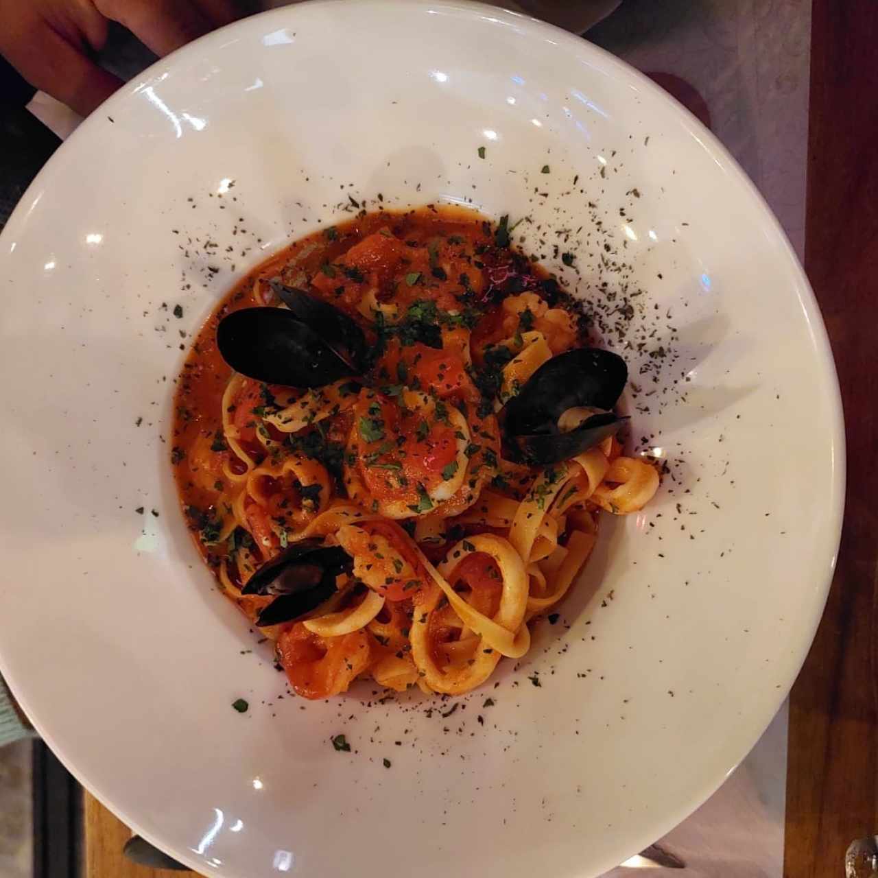 Pastas Fruto del Mar 