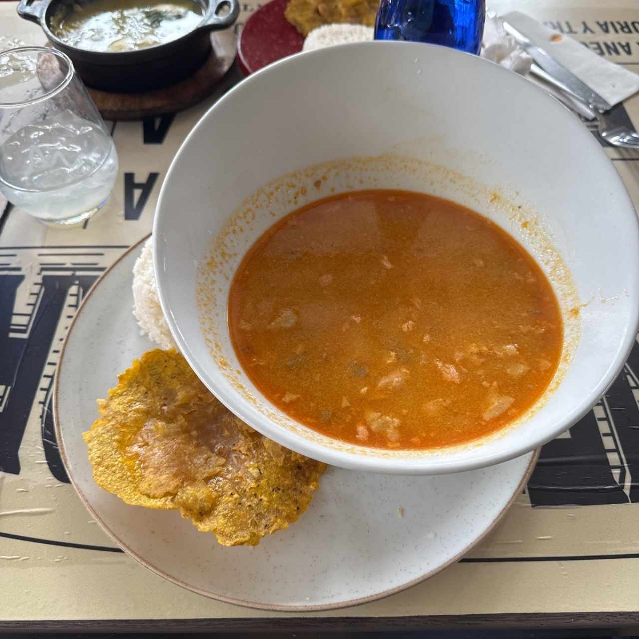Cazuela de salmon