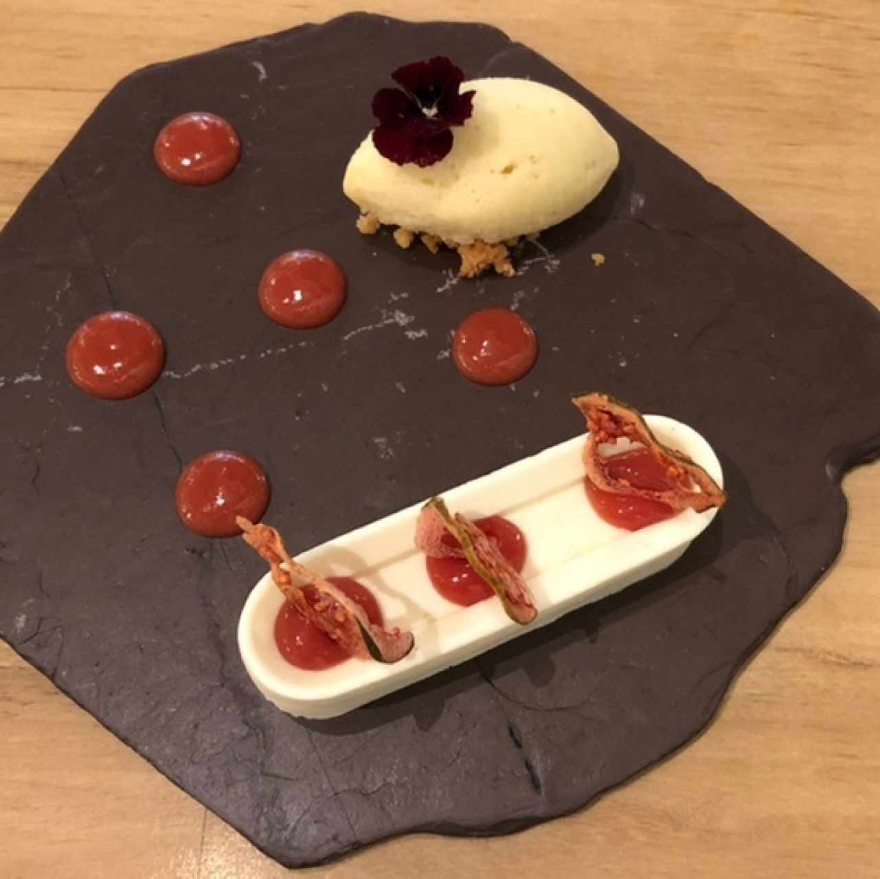 Postre de guayabas 