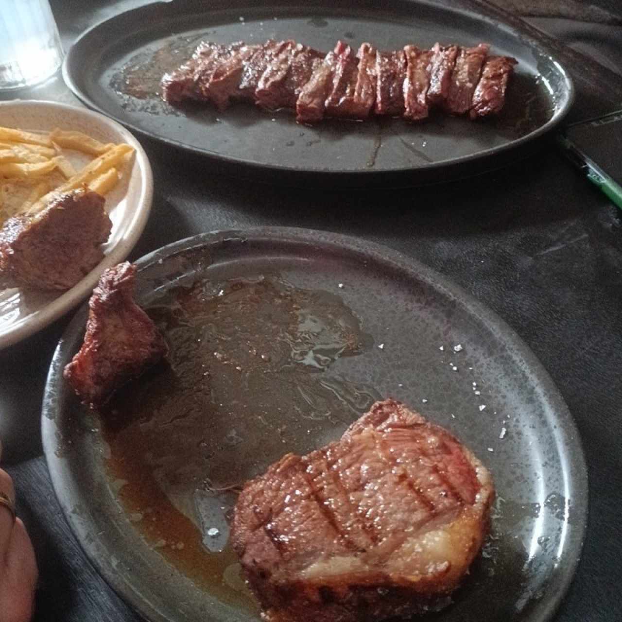 colita de cuadril y entraña
