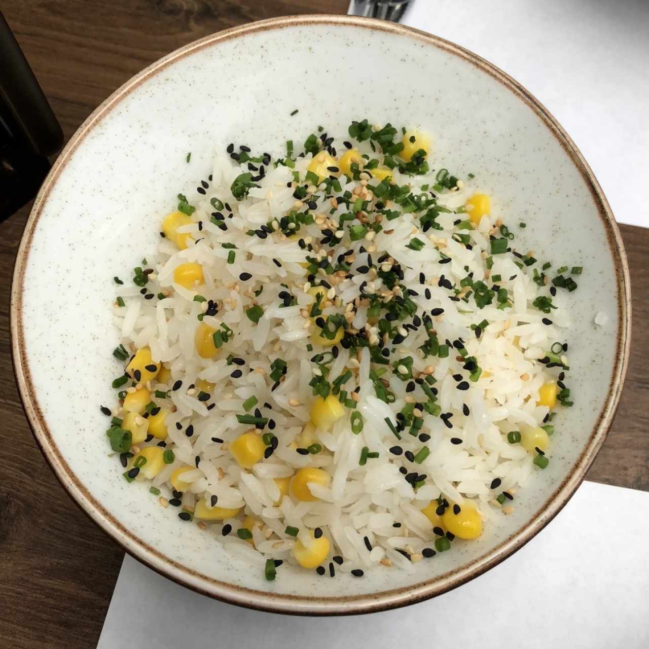 Aconpañamiento arroz blanco