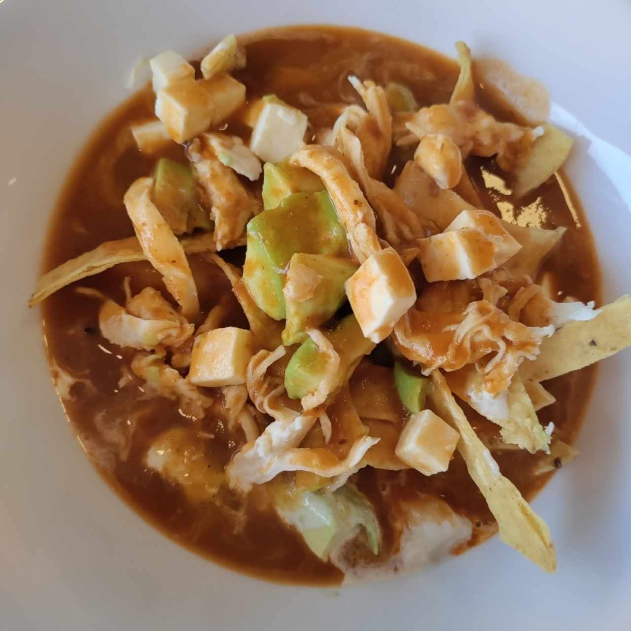 Sopa de Tortillas 